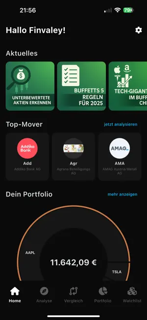 Stockanalyzer screenshot 2