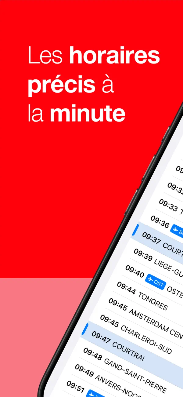 Screenshot #1 pour BH — Horaires des trains