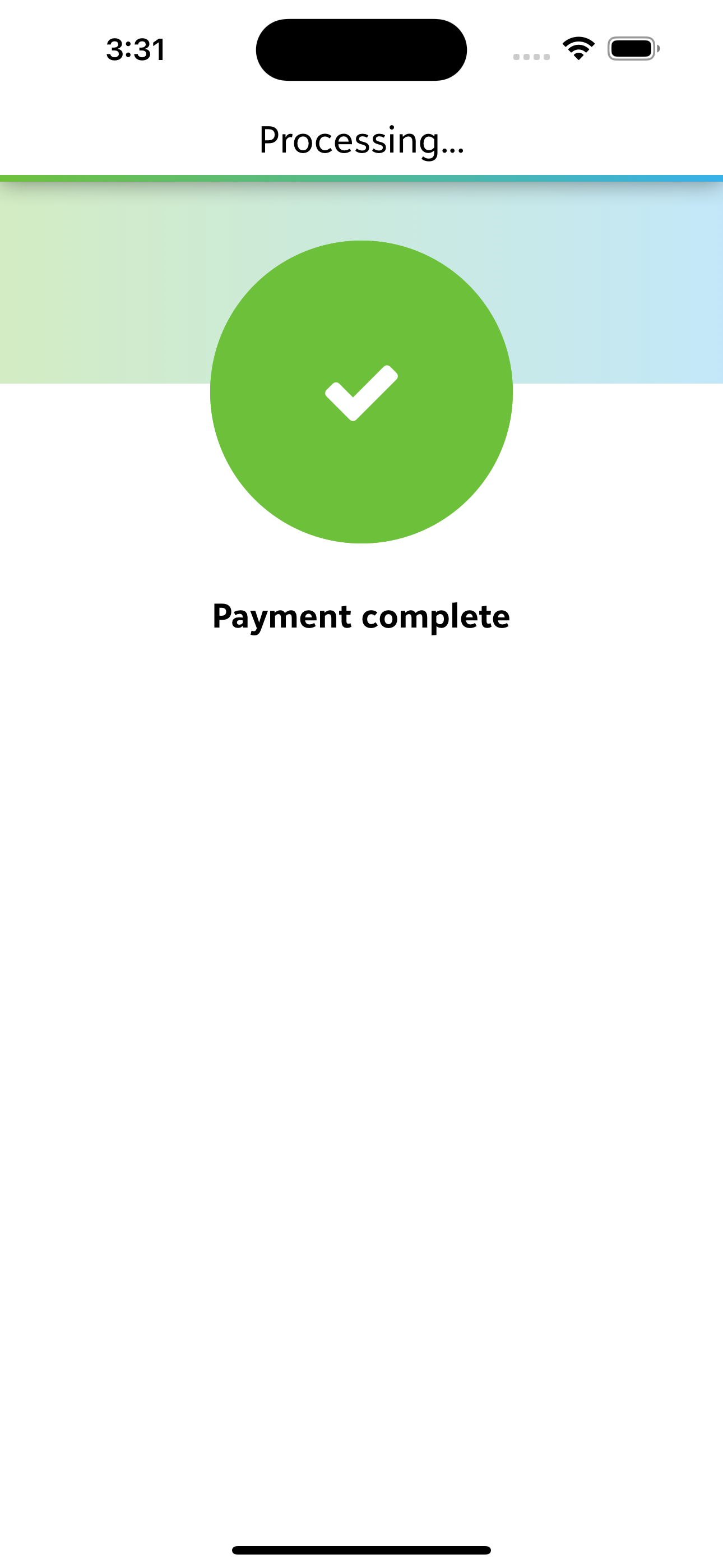 Blackbaud MobilePay Terminal