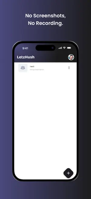 LetzHush:Secure & Private Chat screenshot 4