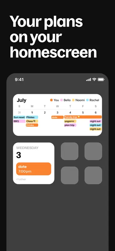 Howbout: shared calendar screenshot 7 of 7