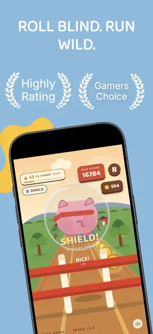 Rolly Pig Game screenshot 1