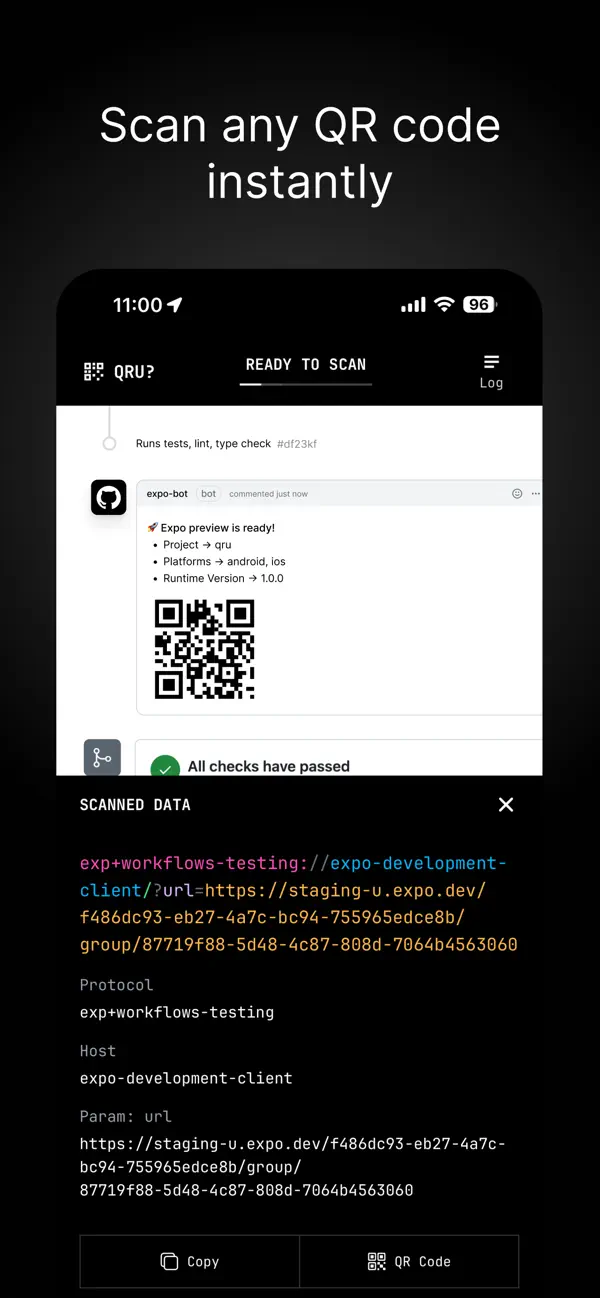 #1. QRU? - QR Code Debugger (iOS) Által: Jon Samp