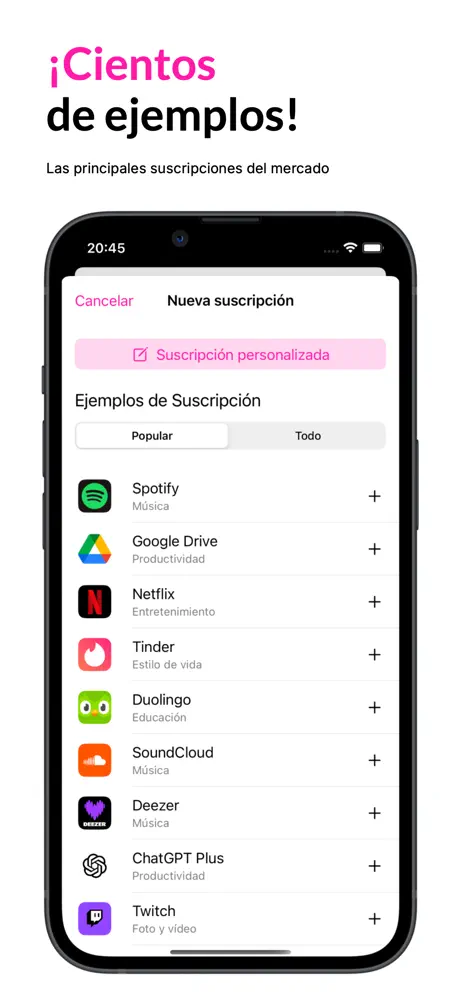 SubFlow | Suscripciones screenshot 5