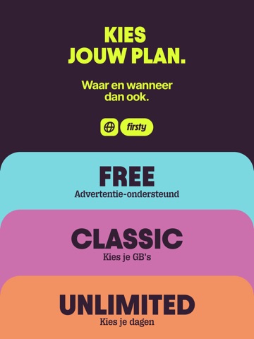Firsty: Jouw wereldwijde eSIM iPad screenshot 4