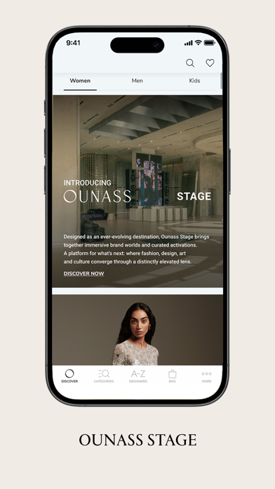 Ounass Luxury Shopping اُناس iPhone screenshot