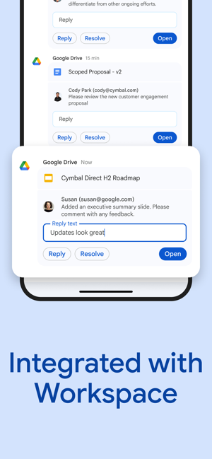 ‎Google Chat Screenshot