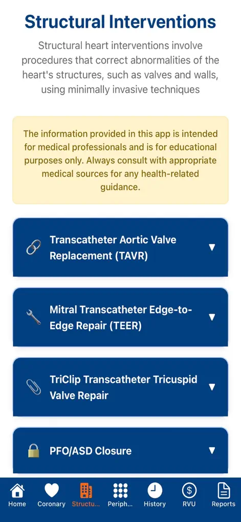Interventional Cardiology Hub - Medical App | MWM