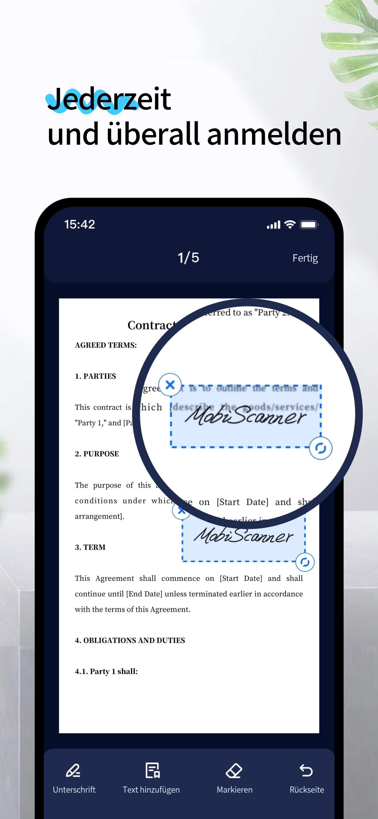 MobiScanner - PDF Scanner App