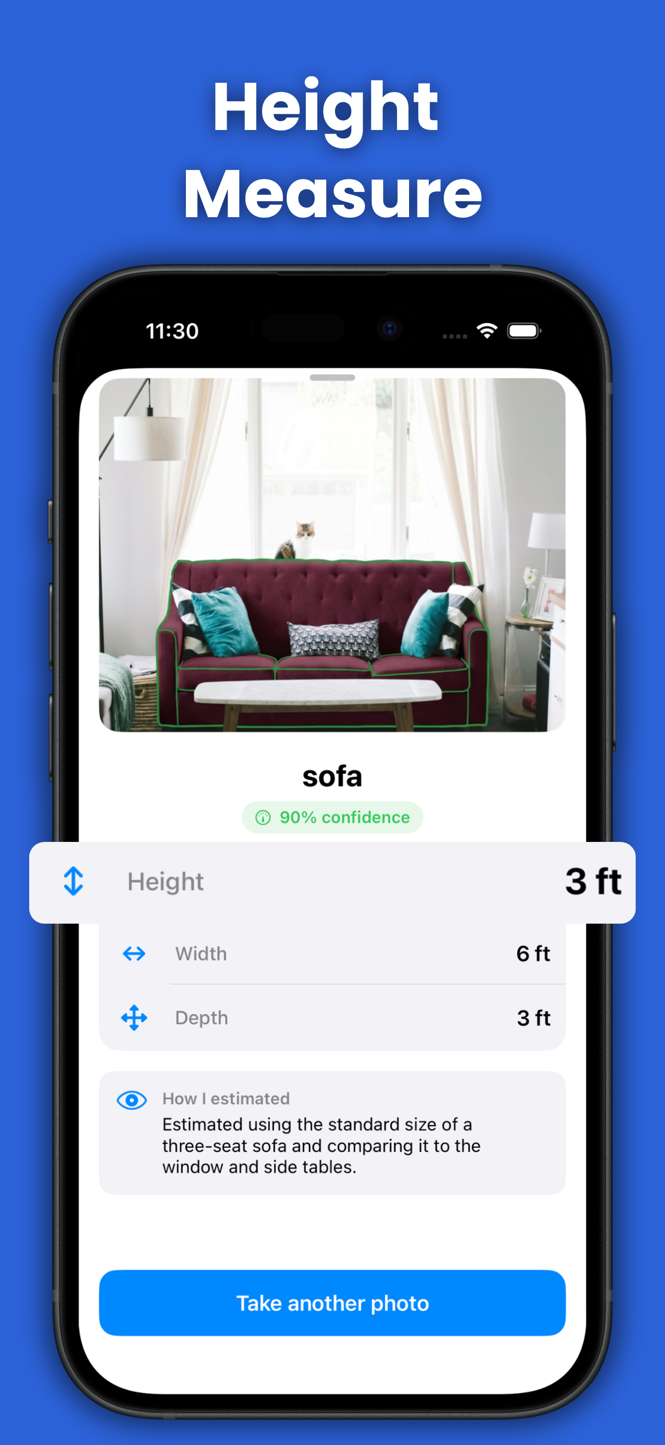 Measure Height App