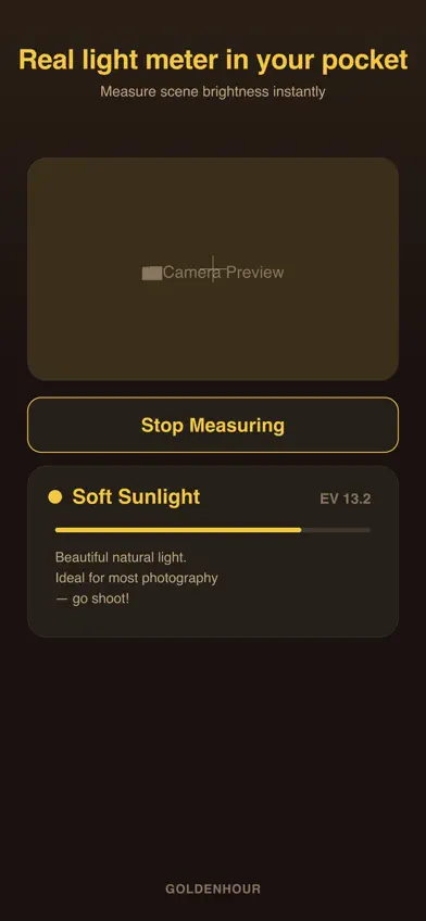 GoldenHour Photo screenshot 2
