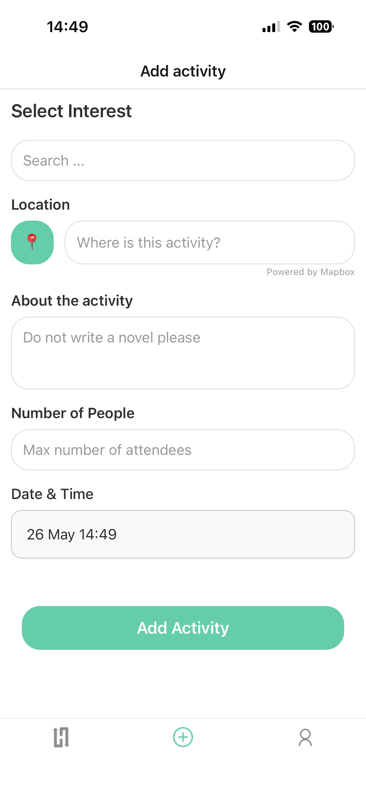 Hubbin' app