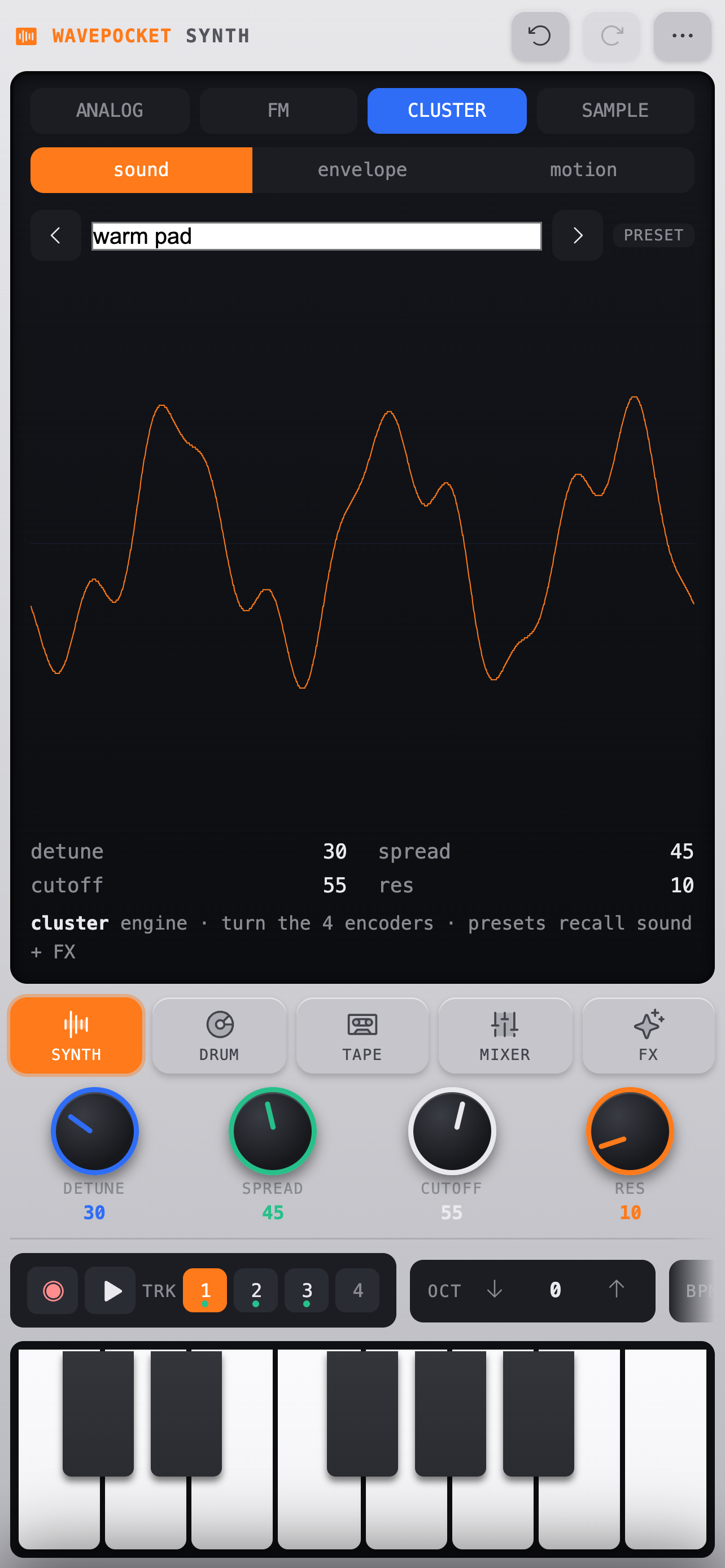 Wavepocket screenshot 4