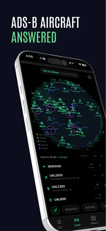 Tailvision by ADS-B Exchange screenshot 1 of 5