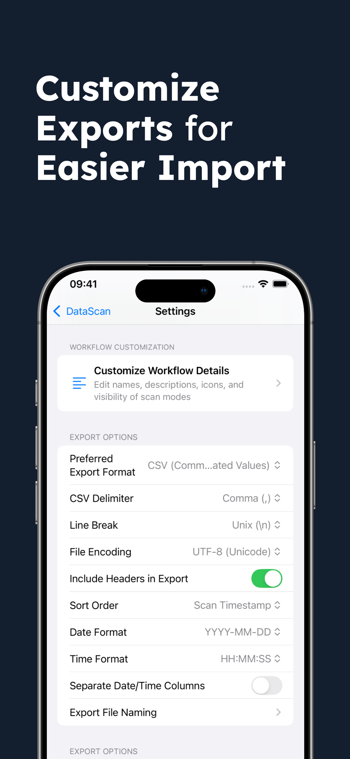 DataScan screenshot 5