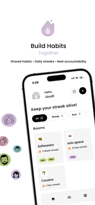 Bond — Group Habit Tracker Screenshot 1 of 6