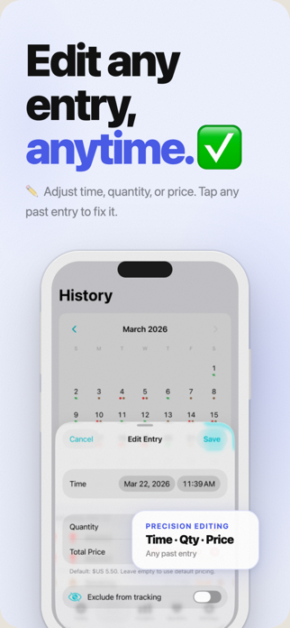 Countrol: Substance Tracker Screenshot 5 of 7