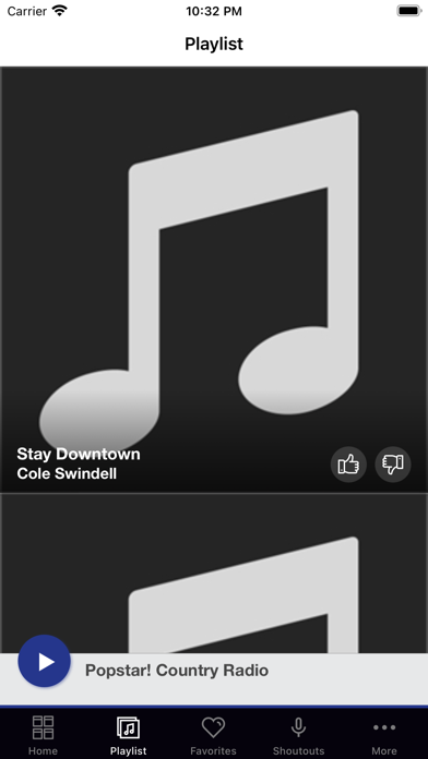 Popstar! Country Radio Screenshot