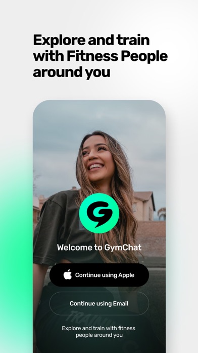 GymChat - Social Fitness Screenshot
