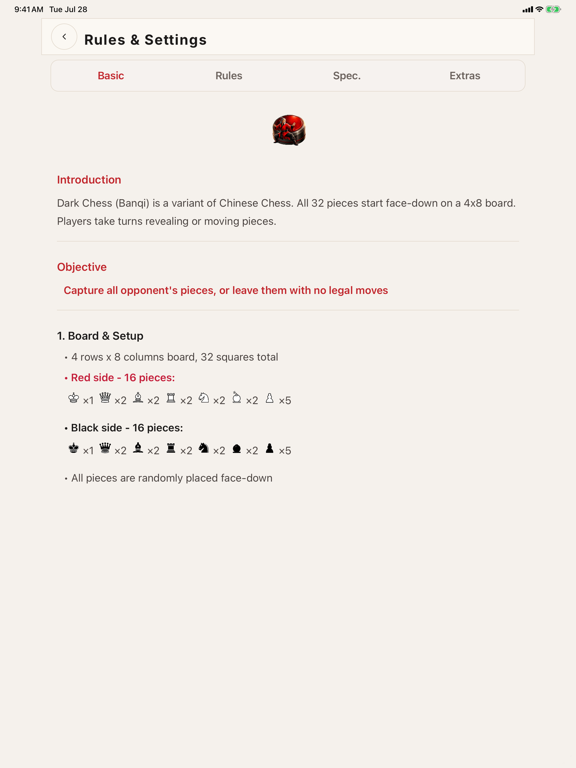 Dark Chess Pro iPad screenshot