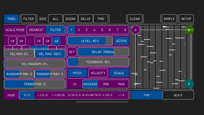 Screenshot #1 pour mididelay