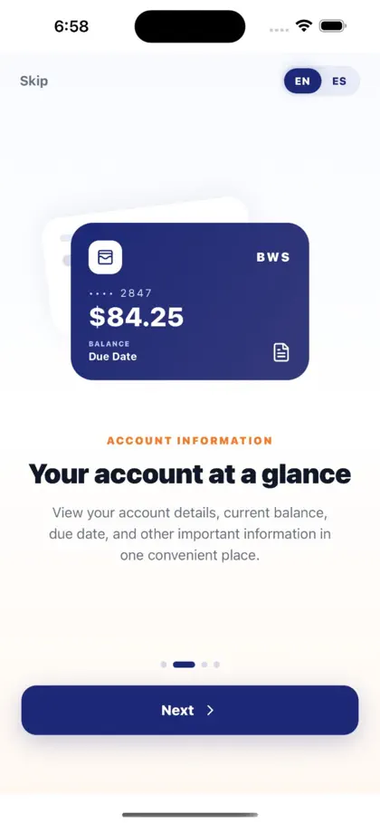 Captura de tela 3 de 5 de BWS App
