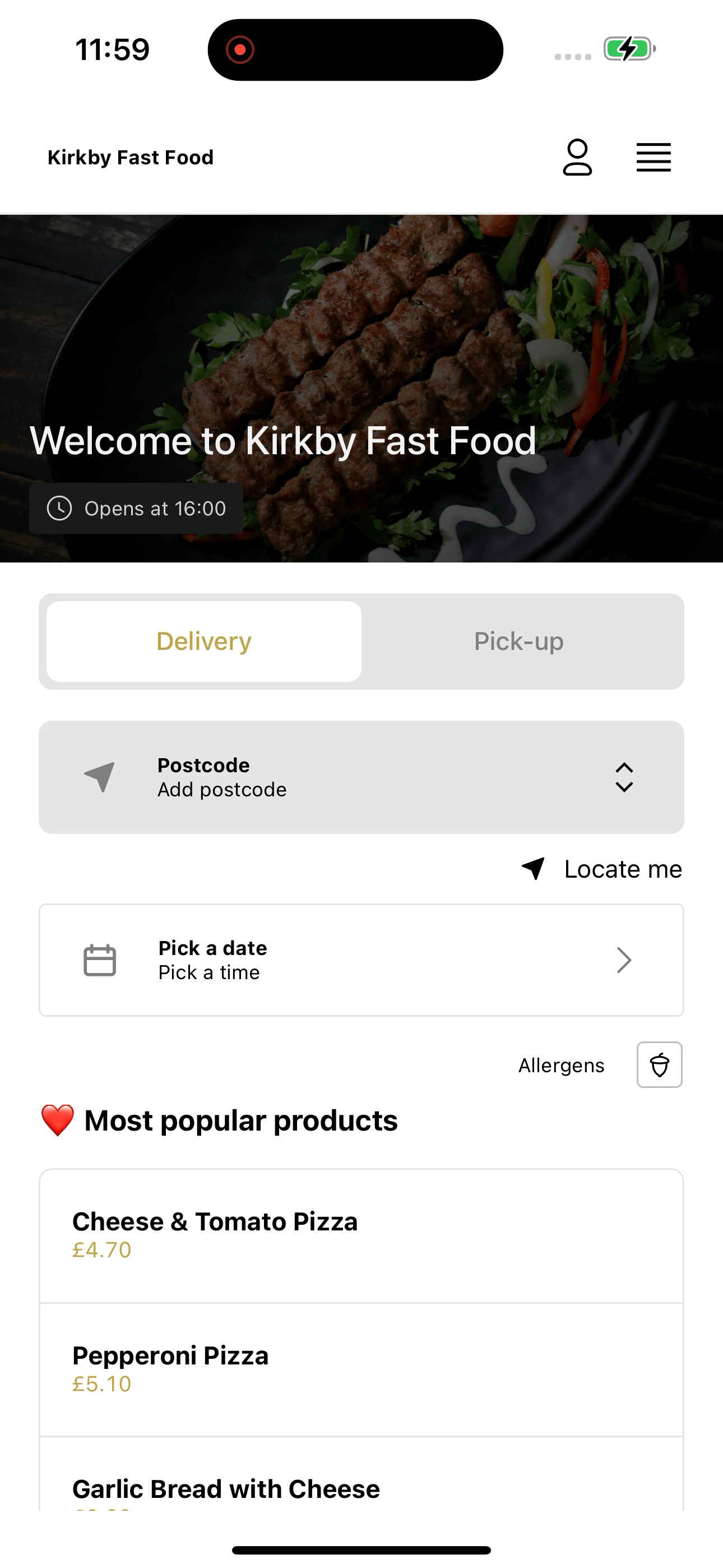 Kirkby Fast Food UK screenshot 2