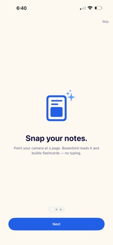 Bowerbird - Flashcards Screenshot 1 of 6