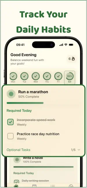 Goal Tracker - Simple Habit screenshot 2
