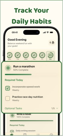 Goal Tracker - Simple Habit screenshot