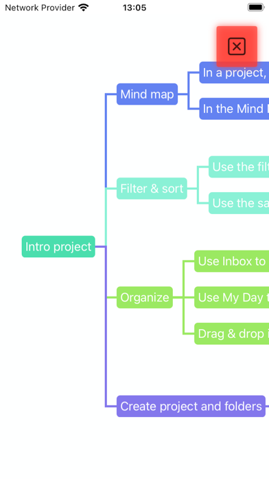 Taskee: To-Do List & Mind map Screenshot