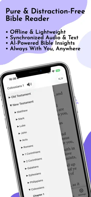 Holy Bible - Daily Verse KJV screenshot 1