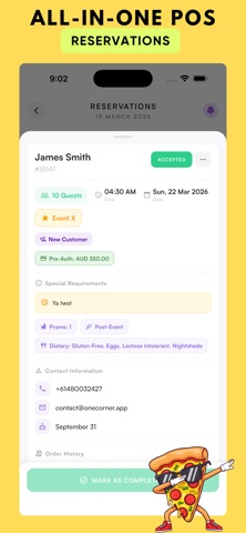 One Corner POS screenshot