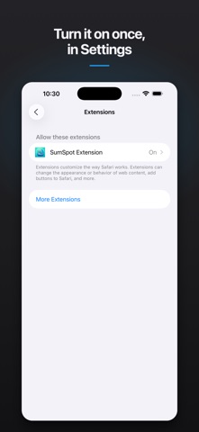 SumSpot: AI Article Summaries Screenshot 4 of 6