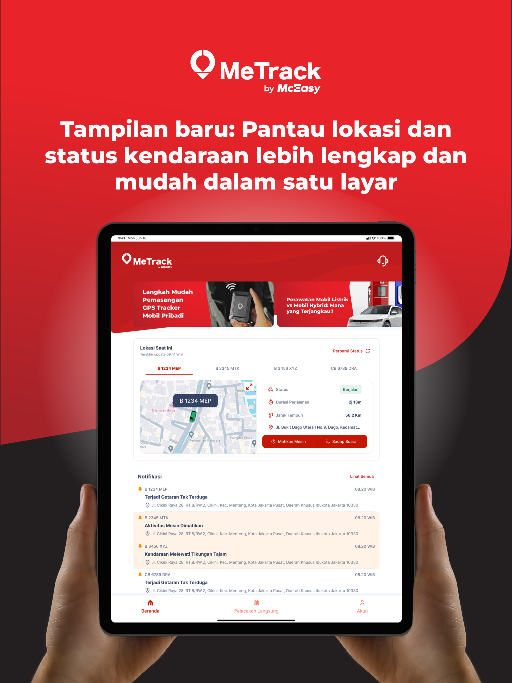 MeTrack Mobile