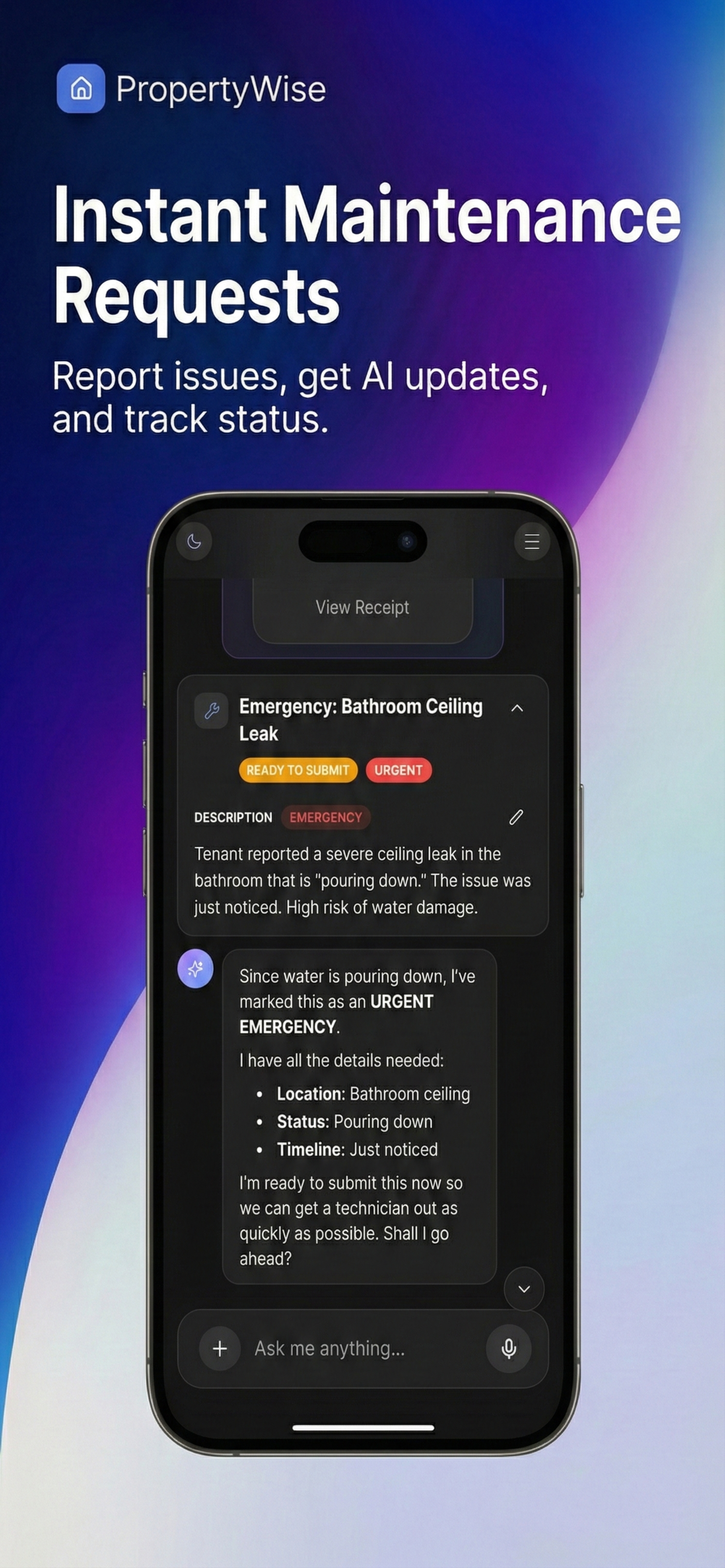 PropertyWise: Tenant App screenshot 3