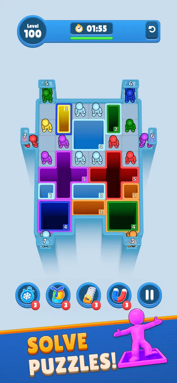 Screenshot #2 pour Drop Away: Color Puzzle