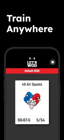 WOD Deck of Cards iPhone screenshot