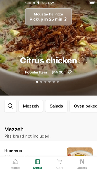 App screenshot