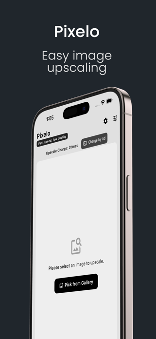Pixelo : AI Image Upscaler Screenshot 1 of 3