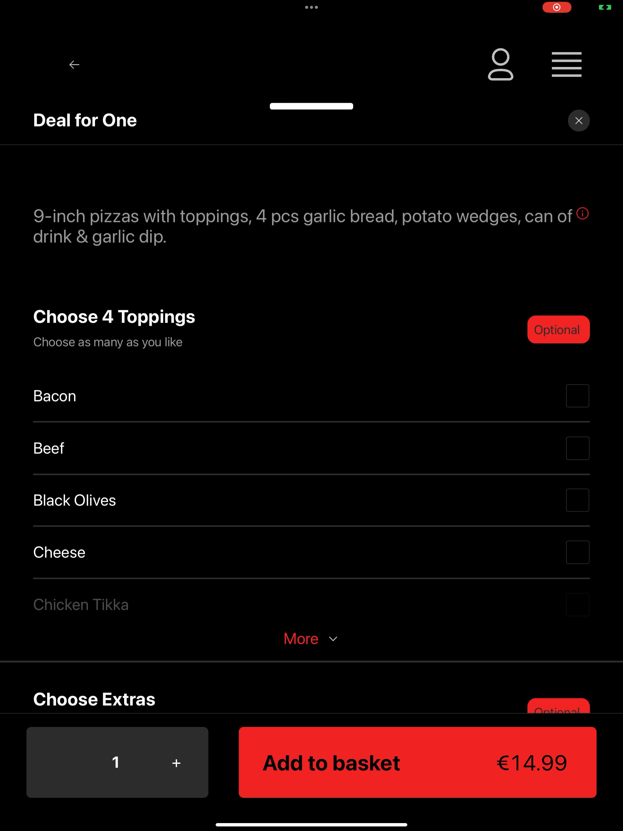 Quick Pizza and Peri Peri screenshot 16