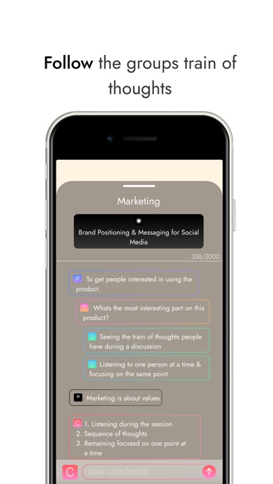 "Nokhte" iPhone screenshot 6 - Productivity app