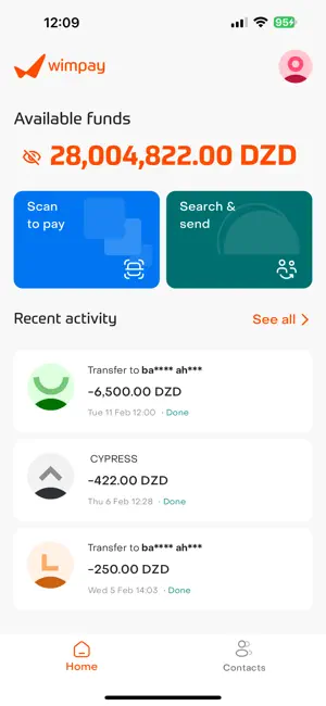 WIMPAY CPA screenshot 2