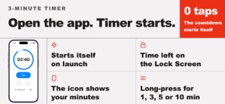 3-Minute Timer Screenshot 1 of 1