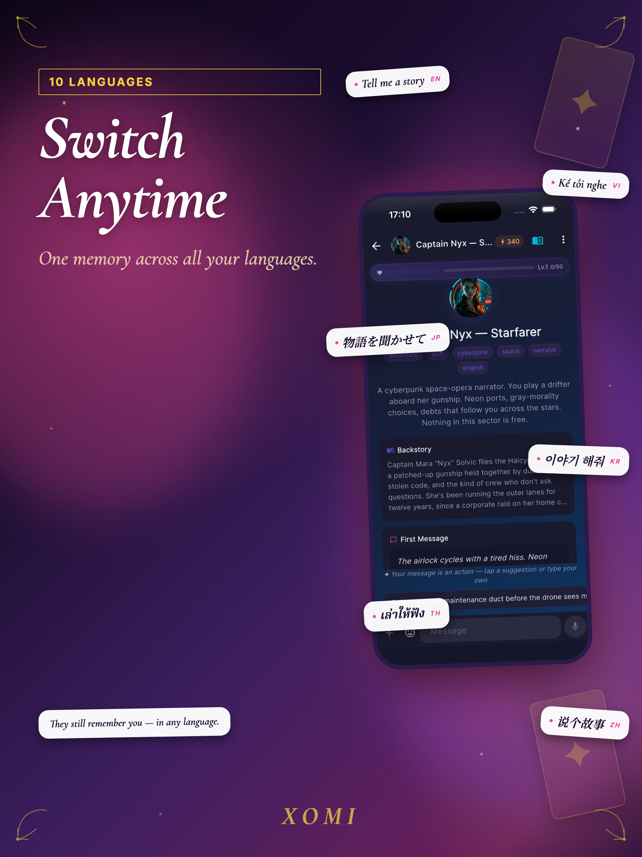 Xomi - Interactive Stories screenshot 12