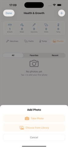 NurtureLog screenshot