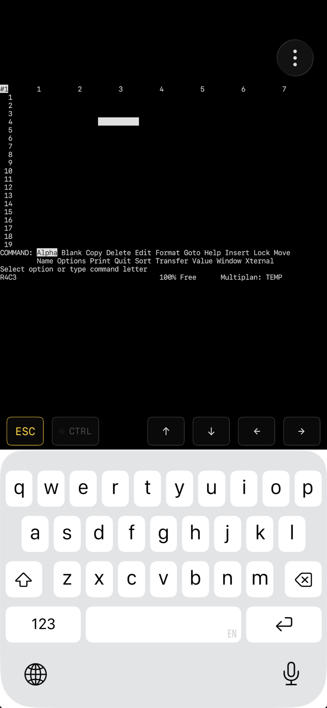 Pocket CPM screenshot 2