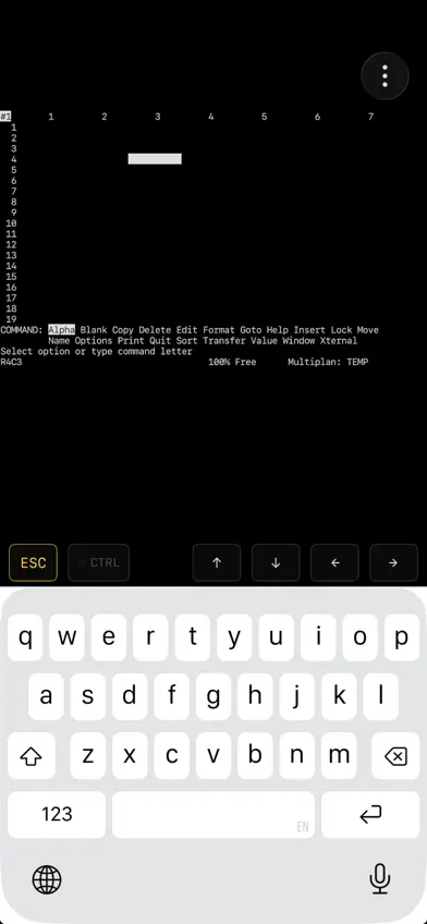 Pocket CPM screenshot 2