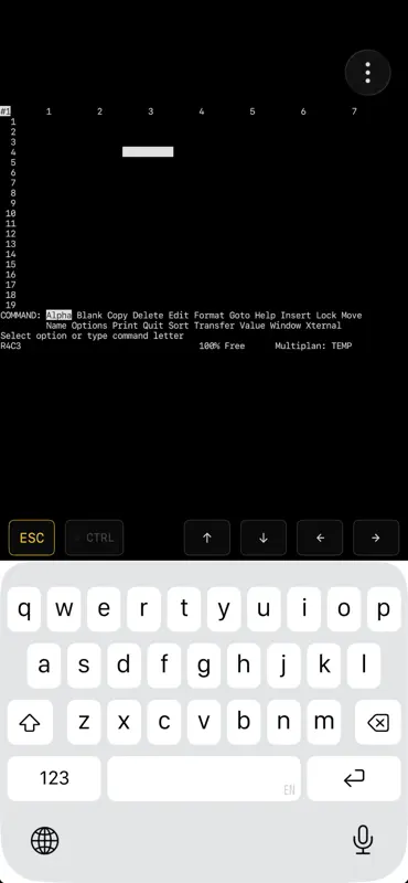 Pocket CPM screenshot 2 of 3