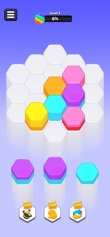 Hexa Slide Puzzle iPhone screenshot